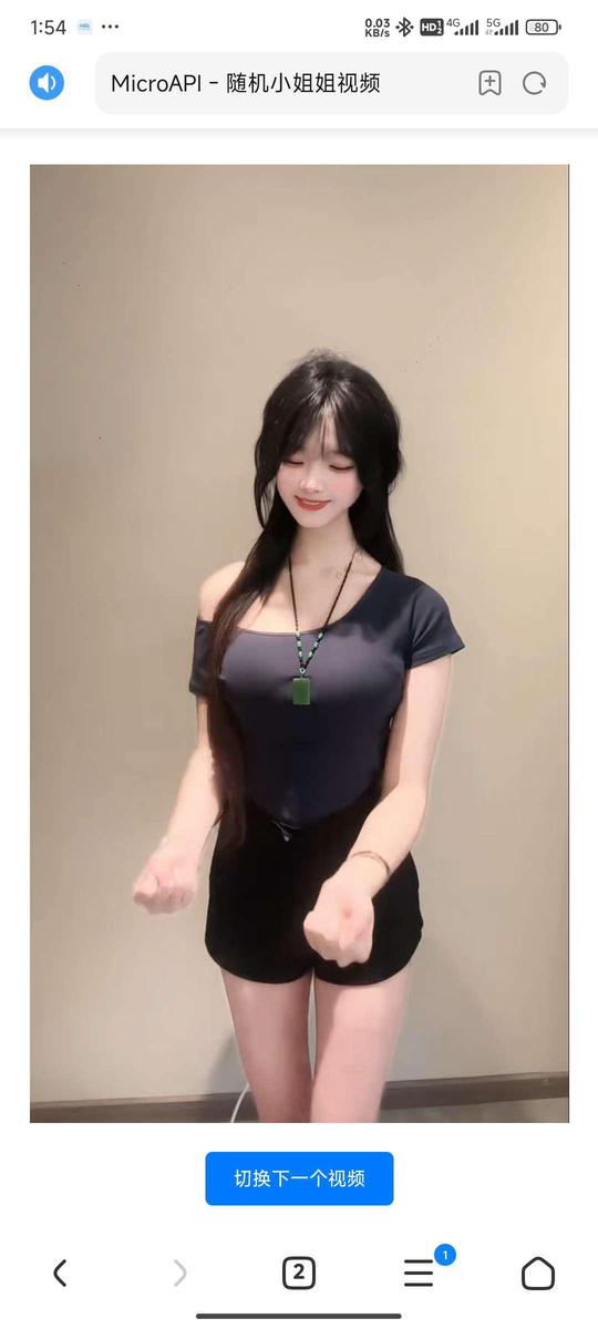 源码分享__随机小姐姐视频源码