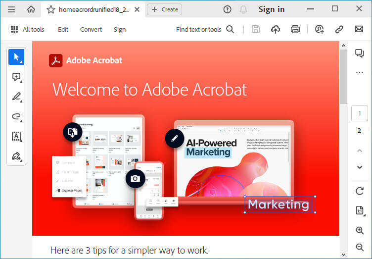 Adobe Acrobat Reader DC 2025.001.20918 Continuous