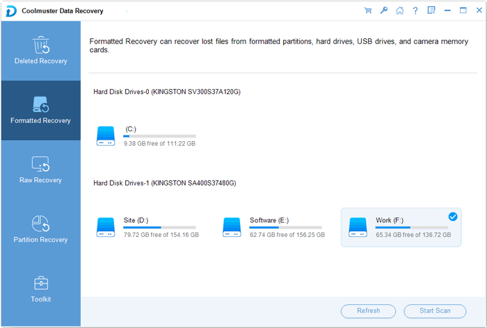 数据恢复软件 Coolmuster Data Recovery v3.0.55