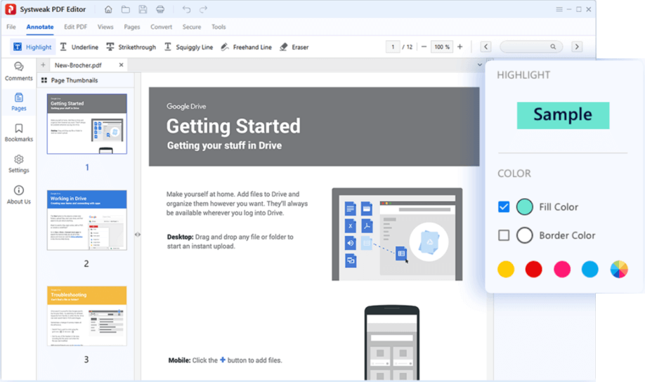 Systweak PDF Editor + OCR v1.0.0.8300