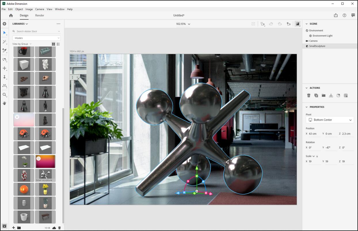 Adobe Dimension v4.1.6 x64