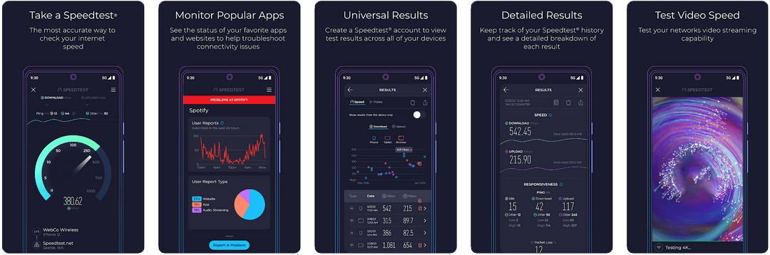 网络测速工具 Speedtest by Ookla v6.5.1