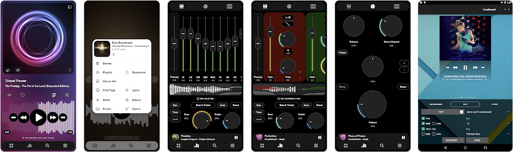音乐播放器 Poweramp v3.0 Build 1009 / Musixmatch v8.0.1 Premium