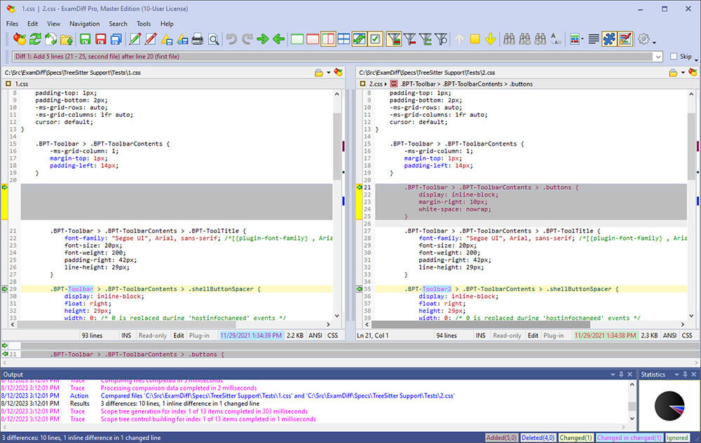 可视化文件和目录比较工具 ExamDiff Pro Master Edition v16.0.1.14