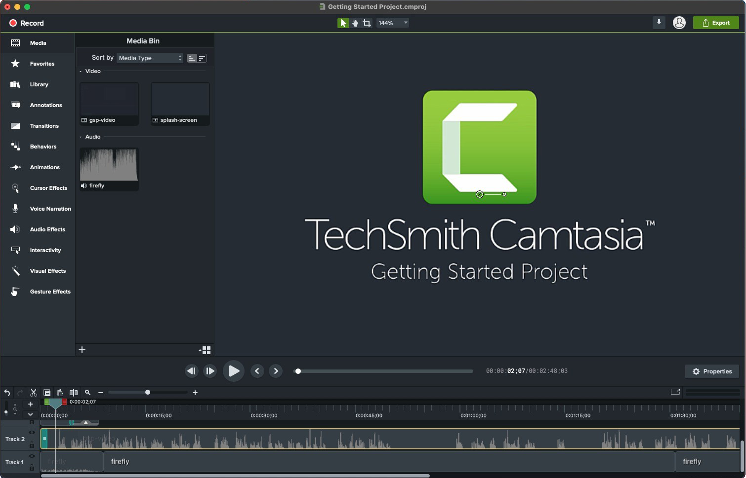 屏幕录像和编辑 TechSmith Camtasia 2026.0 macOS